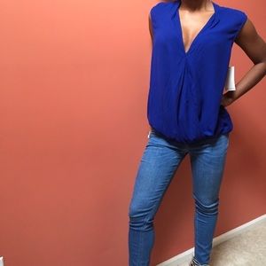 Ella Moss blue top